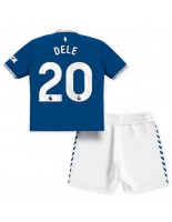 Everton Dele Alli #20 Domácí dres pro děti 2023-24 Krátký Rukáv (+ trenýrky)